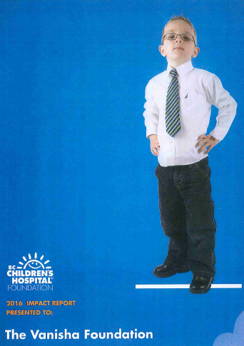 BCCHF - The Vanisha Foundation Article